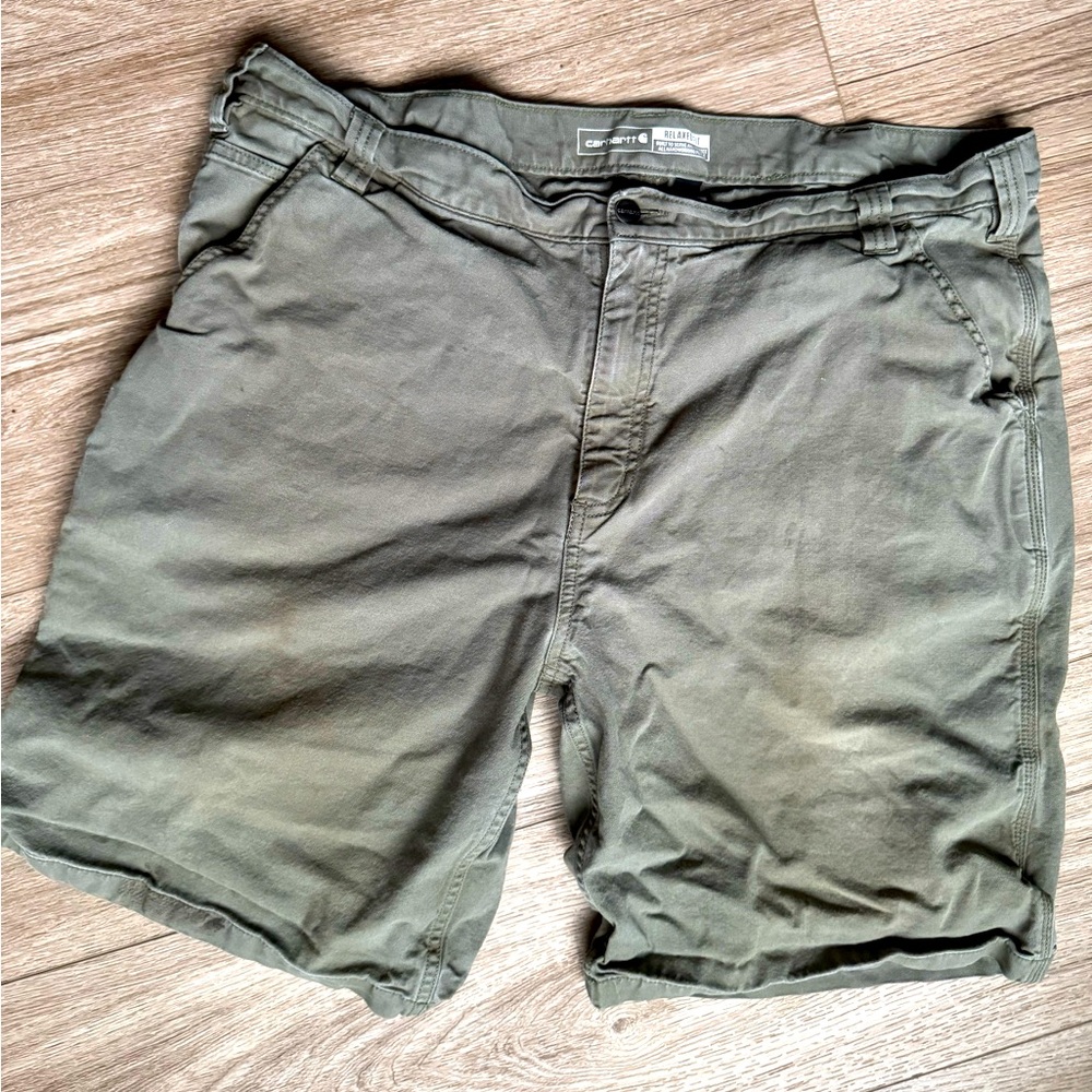 Rugged Flex® Relaxed Fit Canvas Work Short (3)